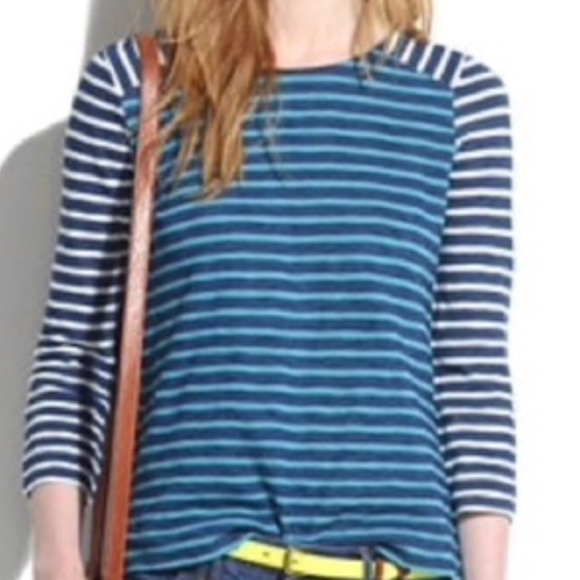 Madewell striped long sleeve jersey - Picture 6 of 7